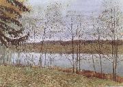 Isaac Levitan Autumn oil painting artist